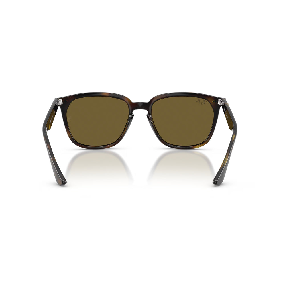 Ray-Ban RB4362 Men's Square Solid Color Sunglasses