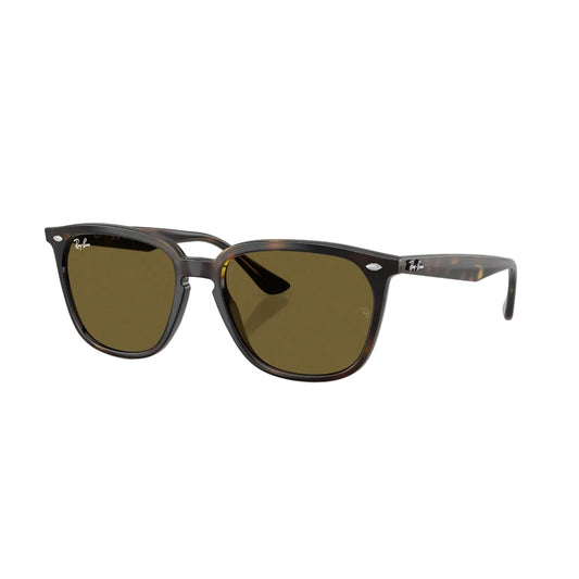 Ray-Ban RB4362 Men's Square Solid Color Sunglasses