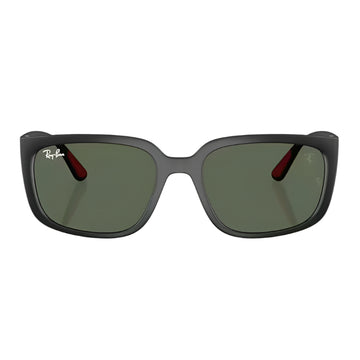 Ray-Ban Scuderia Ferrari RB4443MF6027 Unisex Square Solid Color Sunglasses