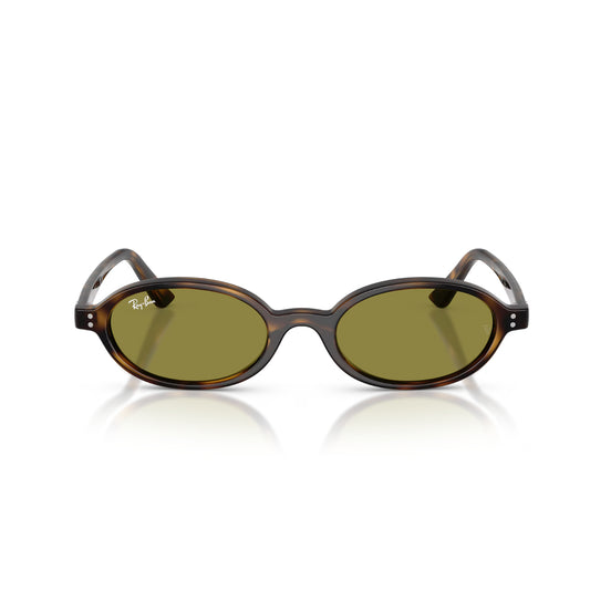 Ray-Ban RB4472 Khal Men's Oval Solid Color Sunglasses