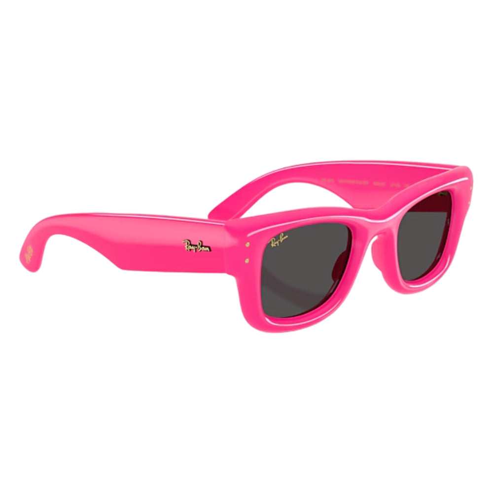 Ray-Ban Wayfarer Puffer Men's Square Solid Color Sunglasses