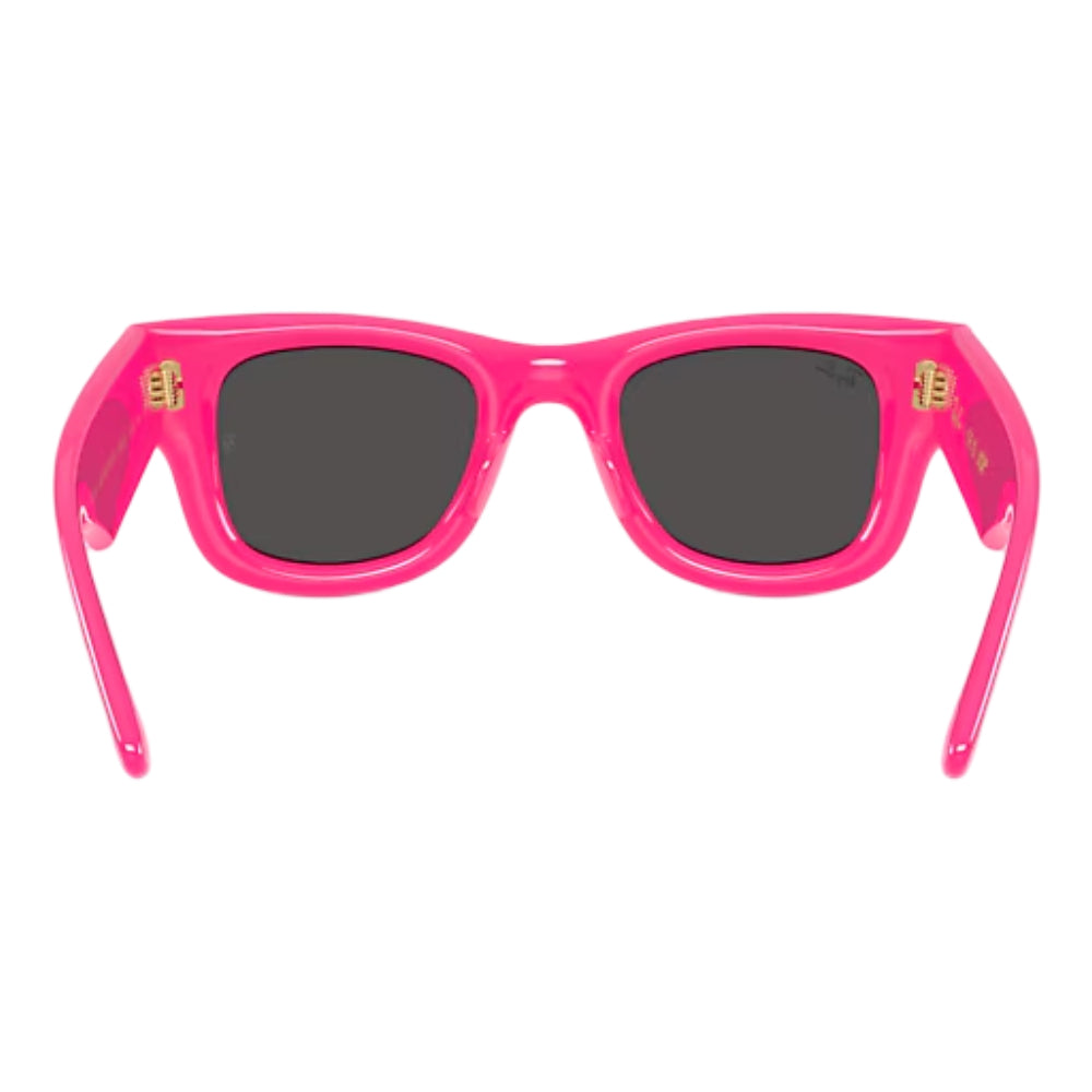Ray-Ban Wayfarer Puffer Men's Square Solid Color Sunglasses