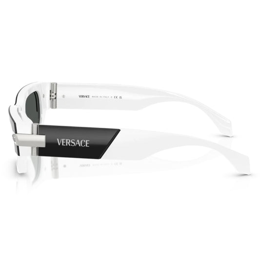 Versace OVE4465 Men's Rectangular Solid Color Sunglasses