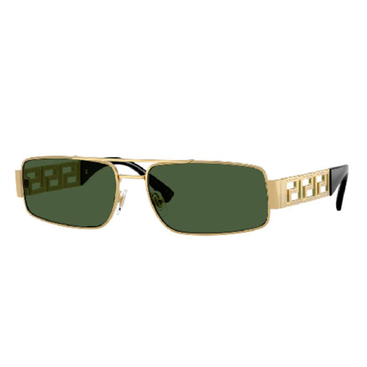 Versace VE2257 Men's Rectangle Solid Color Sunglasses
