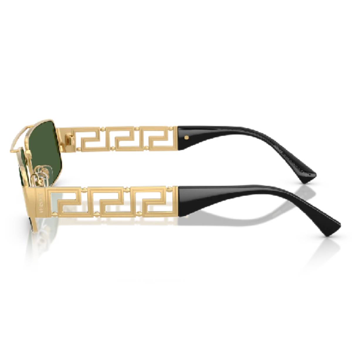 Versace VE2257 Men's Rectangle Solid Color Sunglasses