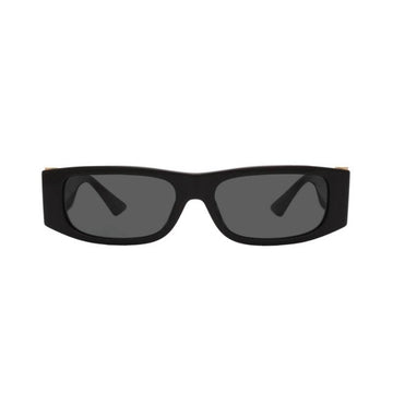 Versace VE227254938 Men's Rectangle Solid Color Sunglasses