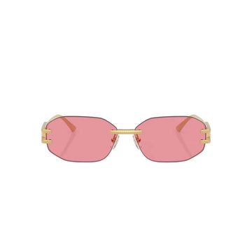 Versace Woman's VE2274100284 Geometric Solid Color Sunglasses