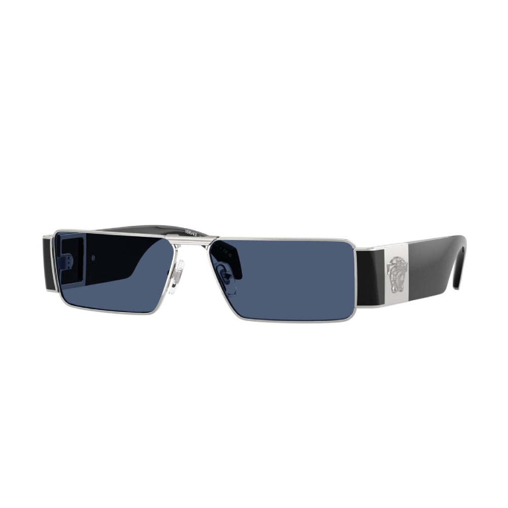 Versace VE2286 Men's Rectangular Solid Color Sunglasses