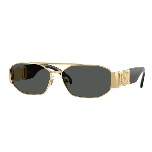 Versace VE2287 Men's Pilot Solid Color Sunglasses