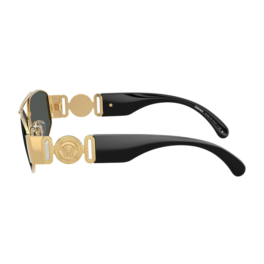 Versace VE2287 Men's Pilot Solid Color Sunglasses