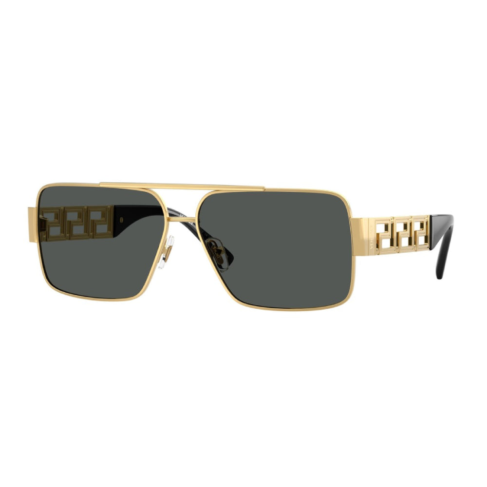 Versace VE2290 Men's Rectangular Solid Color Sunglasses