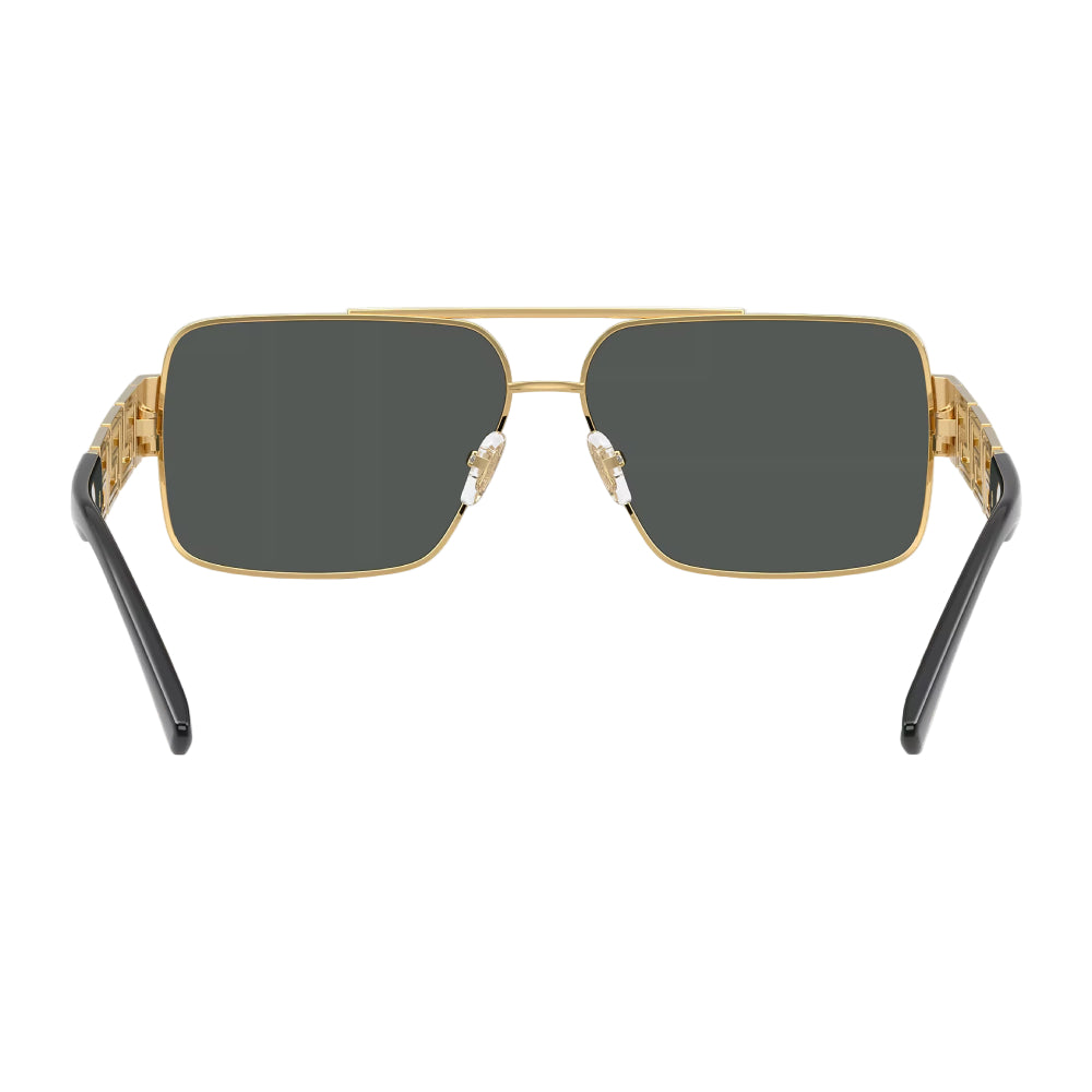 Versace VE2290 Men's Rectangular Solid Color Sunglasses