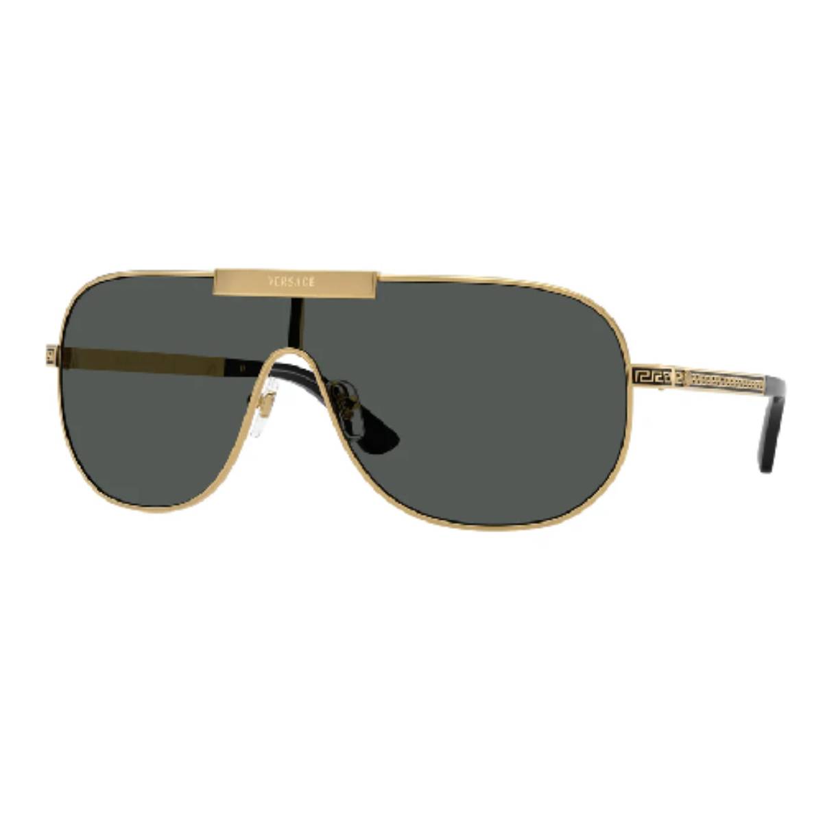 Versace VE2293 Men's Geometric Solid Color Sunglasses