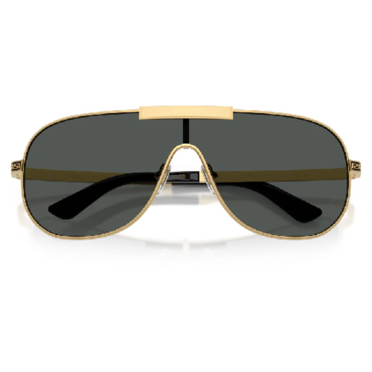 Versace VE2293 Men's Geometric Solid Color Sunglasses