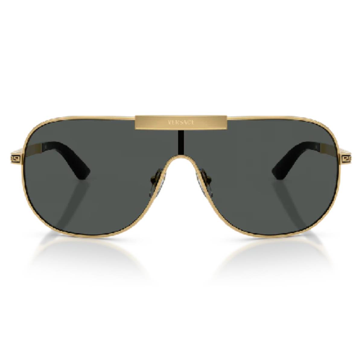 Versace VE2293 Men's Geometric Solid Color Sunglasses