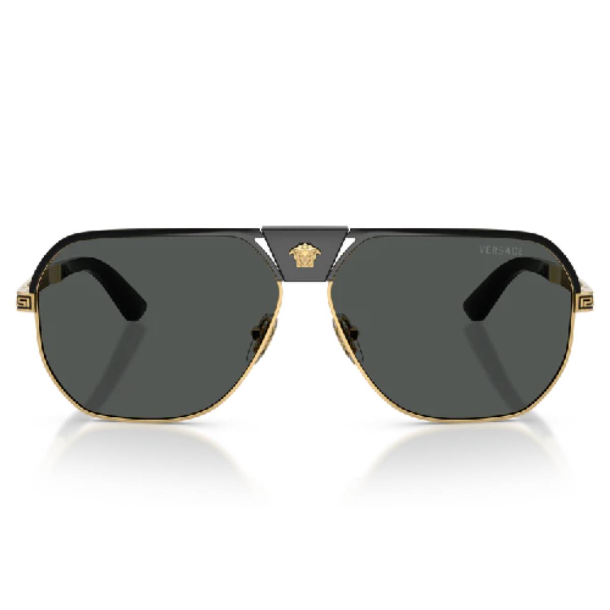 Versace VE2294 Men's Square Solid Color Sunglasses