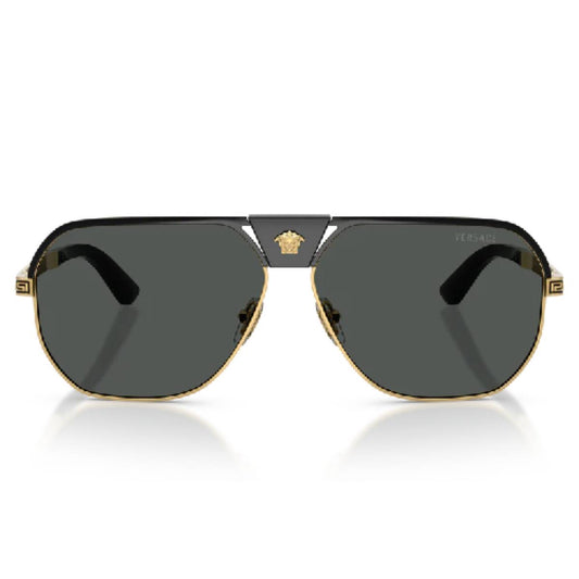 Versace VE2294 Men's Square Solid Color Sunglasses