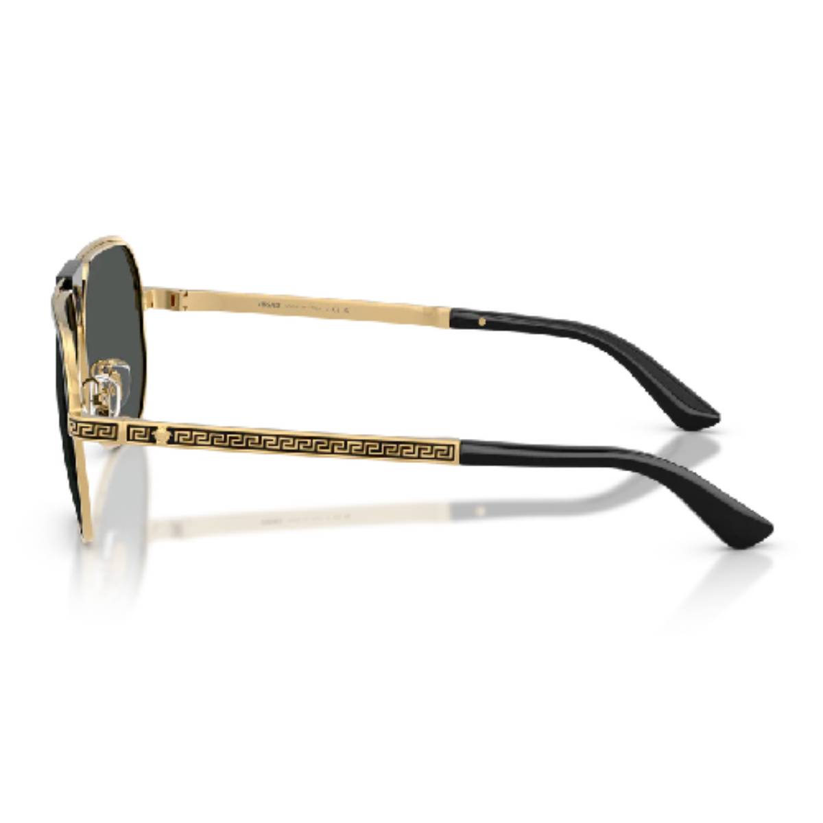 Versace VE2294 Men's Square Solid Color Sunglasses