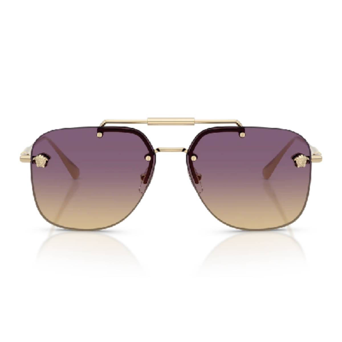 Versace VE2296 Women's Square Gradient Sunglasses