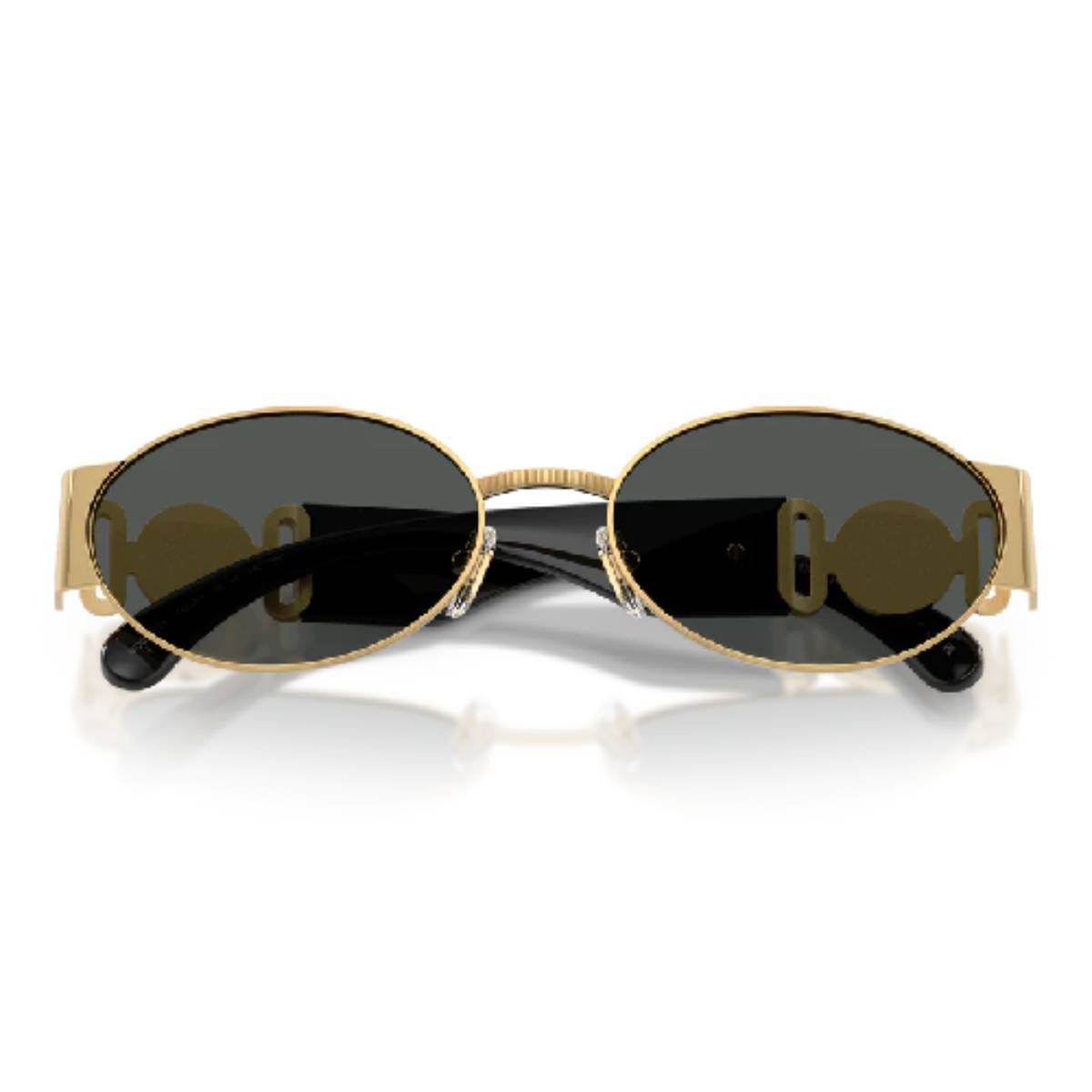 Versace VE2299 Men's Oval Solid Color Sunglasses