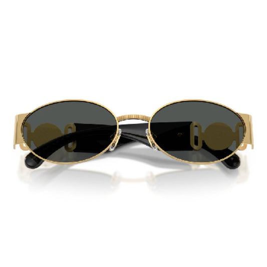 Versace VE2299 Men's Oval Solid Color Sunglasses