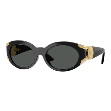Versace VE4503U Women's Oval Solid Color Sunglasses