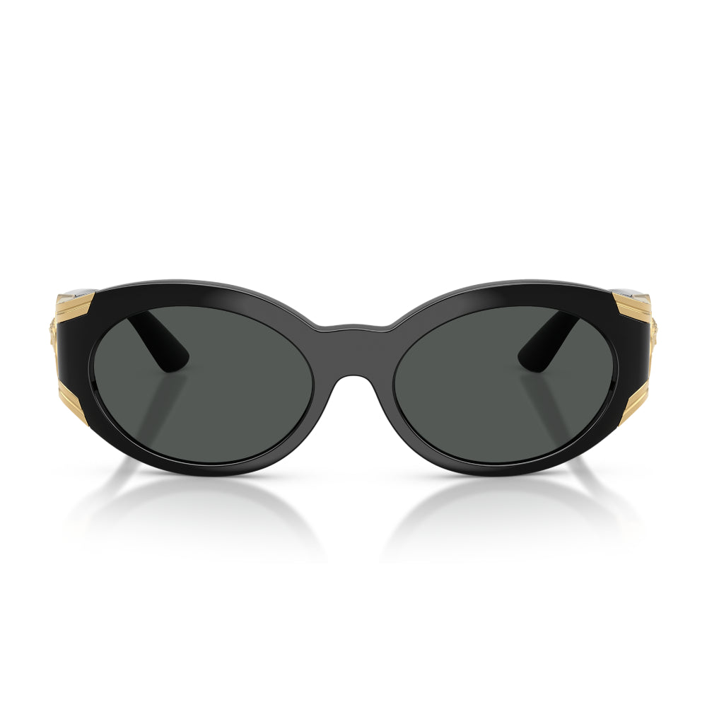 Versace VE4503U Women's Oval Solid Color Sunglasses