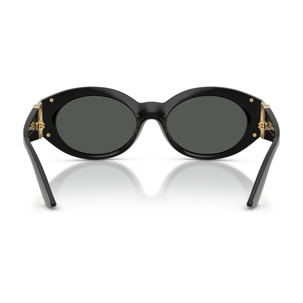 Versace VE4503U Women's Oval Solid Color Sunglasses