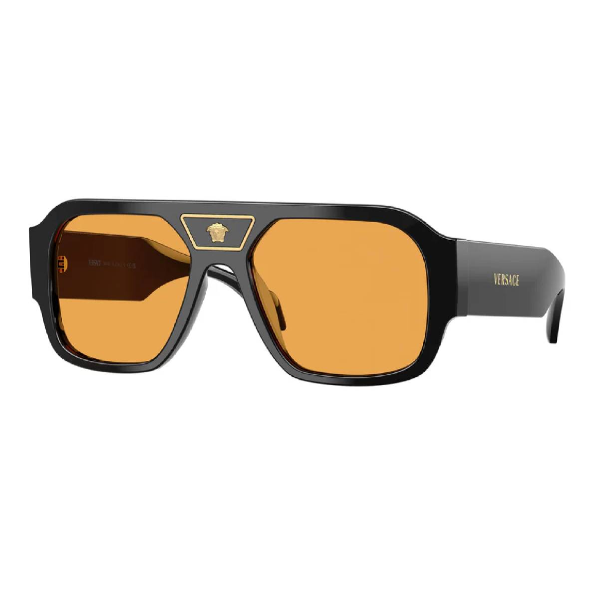 Versace VE4508U Men's Square Solid Color Sunglasses
