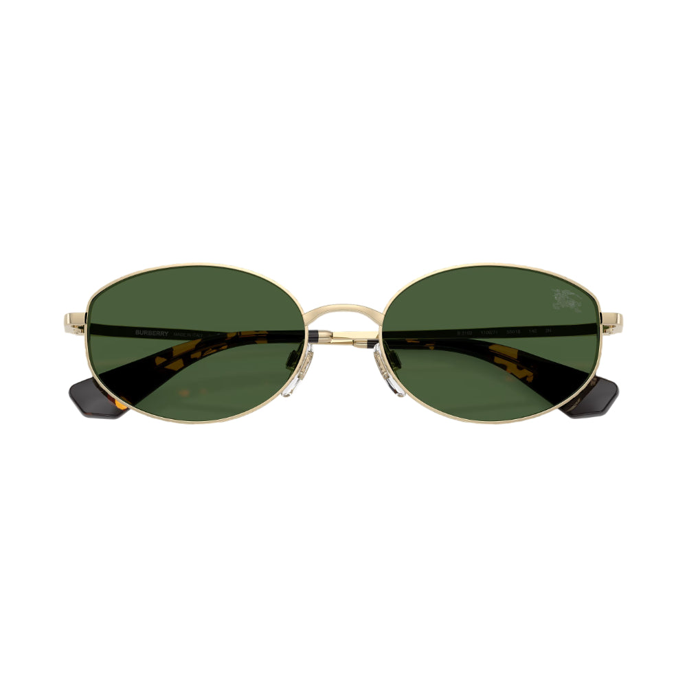 Burberry BE3169 Women's Oval Solid Color Sunglasses