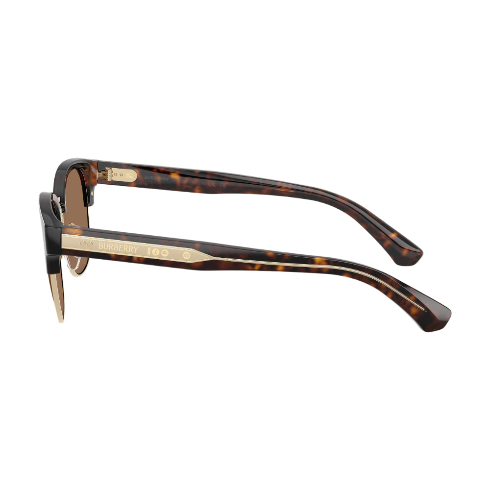 Burberry BE4485 Men's Round Solid Color Sunglasses