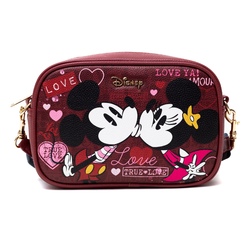Wondapop Disney Mickey and Minnie Crossbody - Red