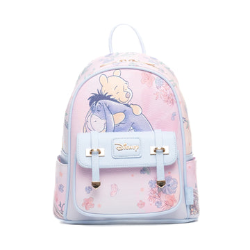 Wondapop Disney 11" Pooh and Eeyore Mini Backpack - Pink