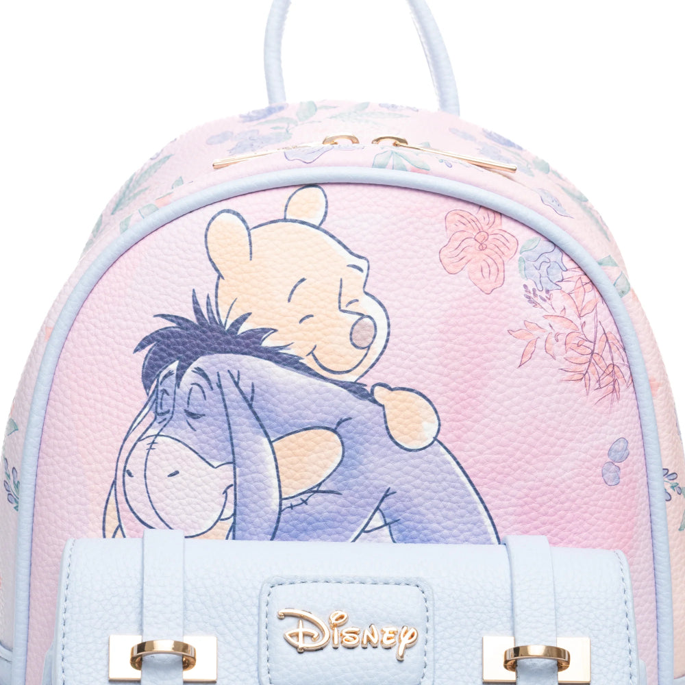 Wondapop Disney 11" Pooh and Eeyore Mini Backpack - Pink