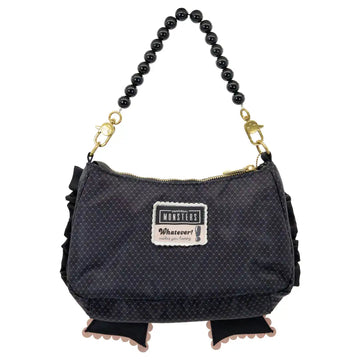 Whatever! Makes You Happy x Universal Monsters Coquette Frankie & Bride Bow Crossbody Bag