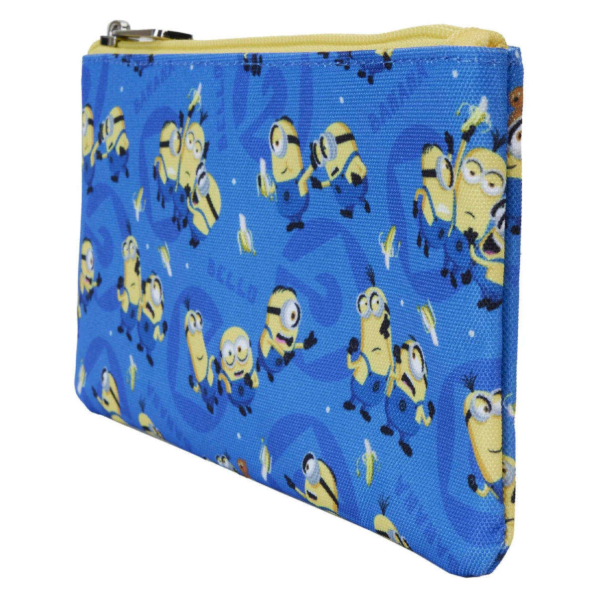 Loungefly Despicable Me Minions All-Over Print Zipper Pouch Wristlet - Blue