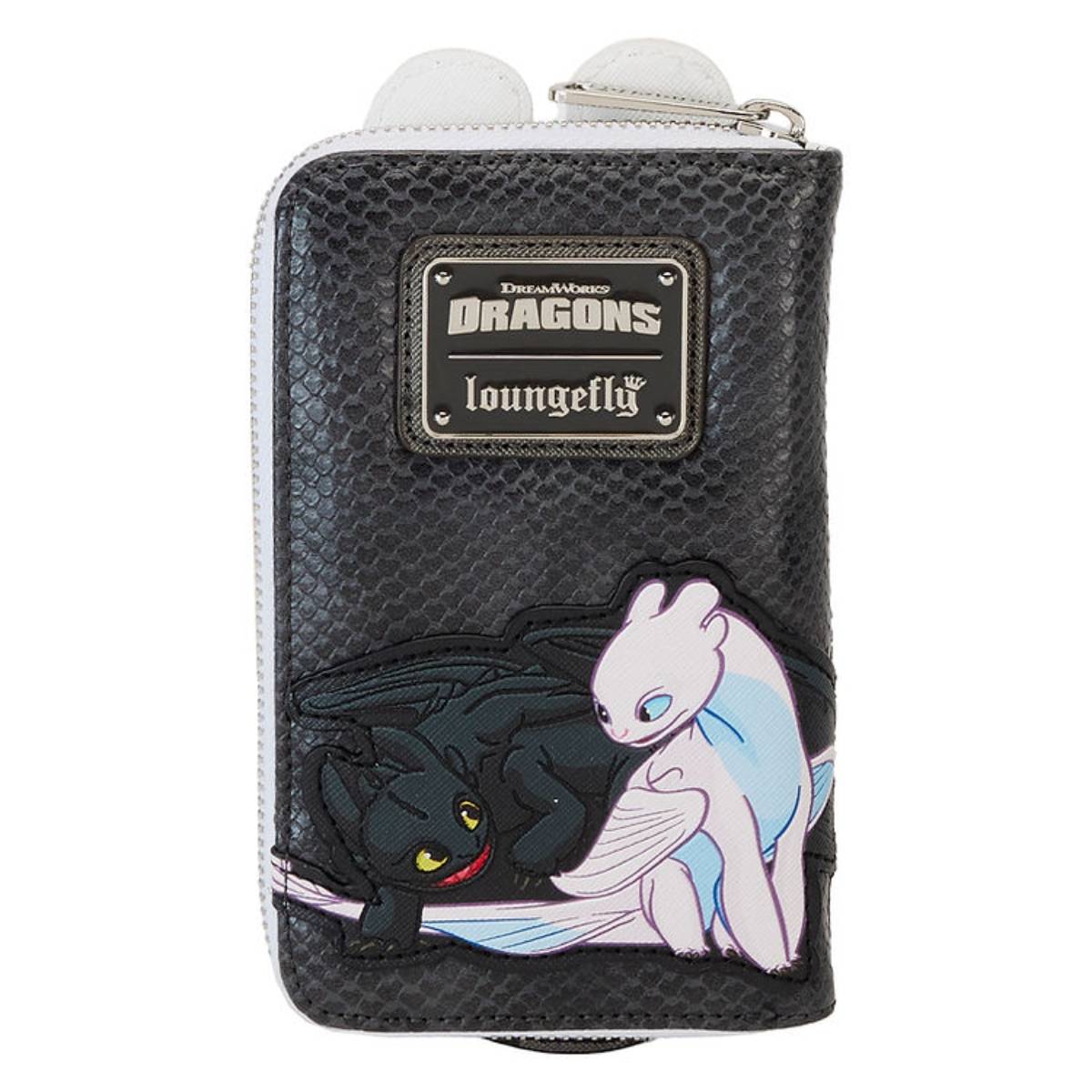 Loungefly Dreamworks How To Train Your Dragon Furies Wallet - Black/White