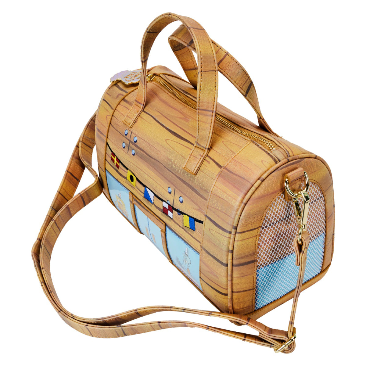 Loungefly Nickelodeon Spongebob 25th Anniversary Krusty Krab Figural Crossbody Bag - Brown