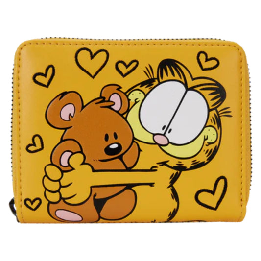 Loungefly Nickelodeon Garfield and Pooky Zip Around Wallet - Yellow