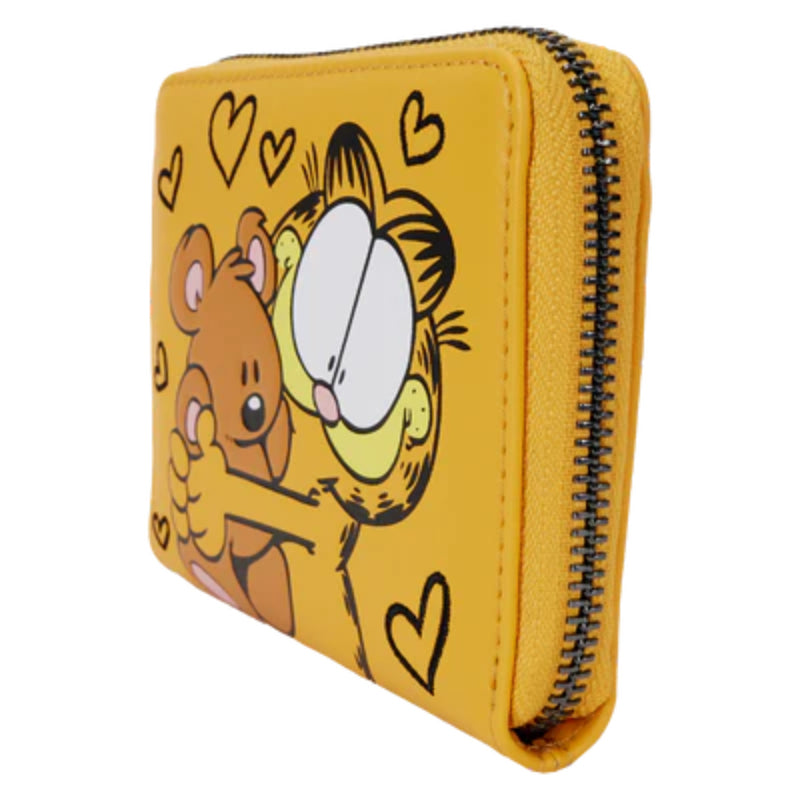 Loungefly Nickelodeon Garfield and Pooky Zip Around Wallet - Yellow