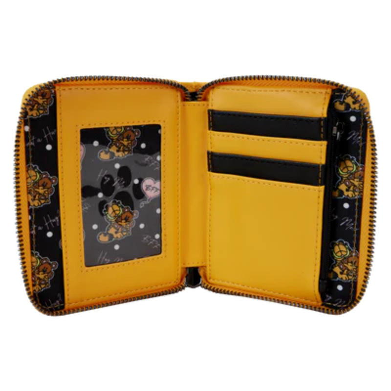 Loungefly Nickelodeon Garfield and Pooky Zip Around Wallet - Yellow