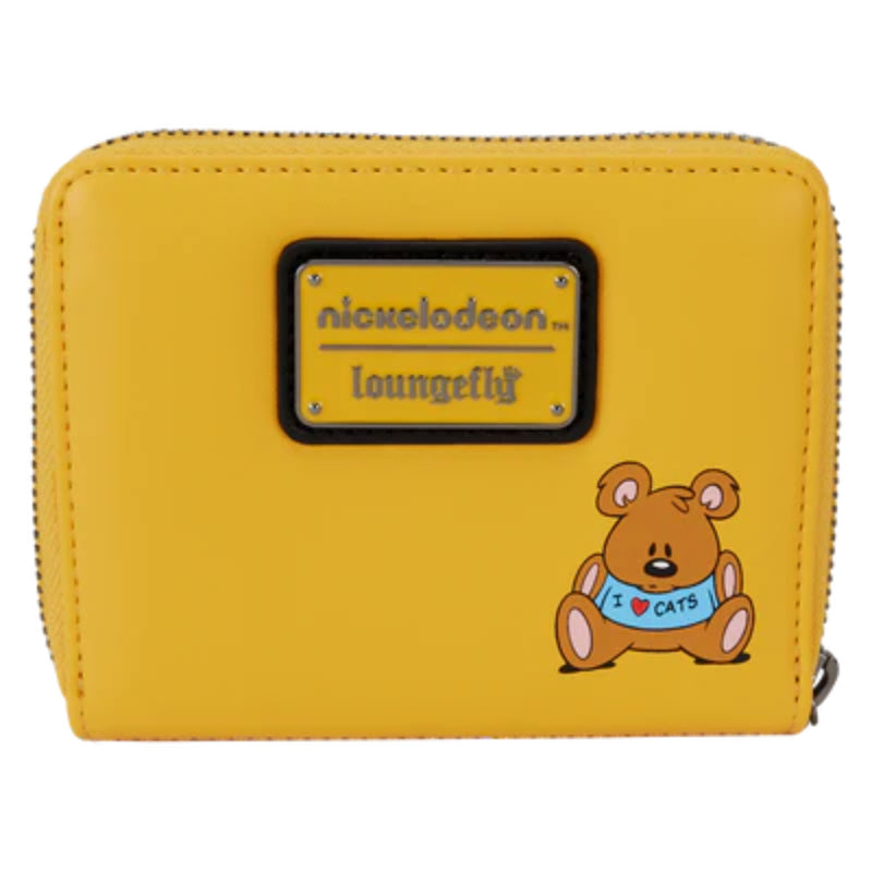 Loungefly Nickelodeon Garfield and Pooky Zip Around Wallet - Yellow