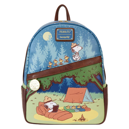 Loungefly Peanuts Beagle Scouts 50th Anniversary Mini Backpack