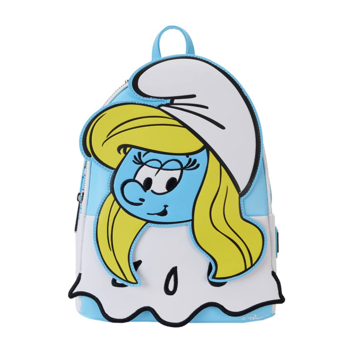 Loungefly The Smurfs Smurfette Cosplay Mini Backpack - Blue/White