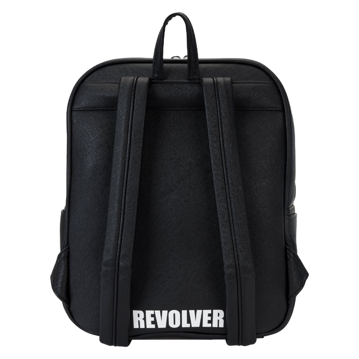 Loungefly The Beatles Revolver Album with Record Pouch Mini Backpack - Black