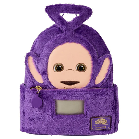 Loungefly Teletubbies Tinky-Winky Plush Cosplay Light Up Mini Backpack - Purple