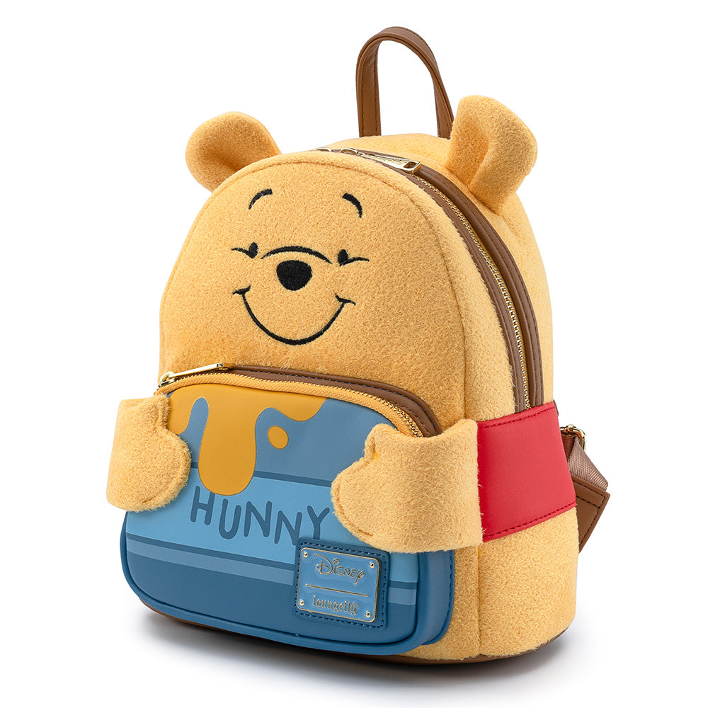 Loungefly Disney Winnie The Pooh Felt Honey Tummy Mini Backpack - Yellow