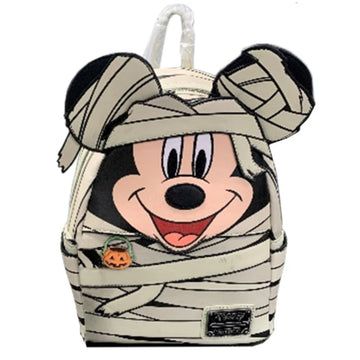 Disney Her Universe Mickey Mouse Mummy Mini Backpack - White/Black