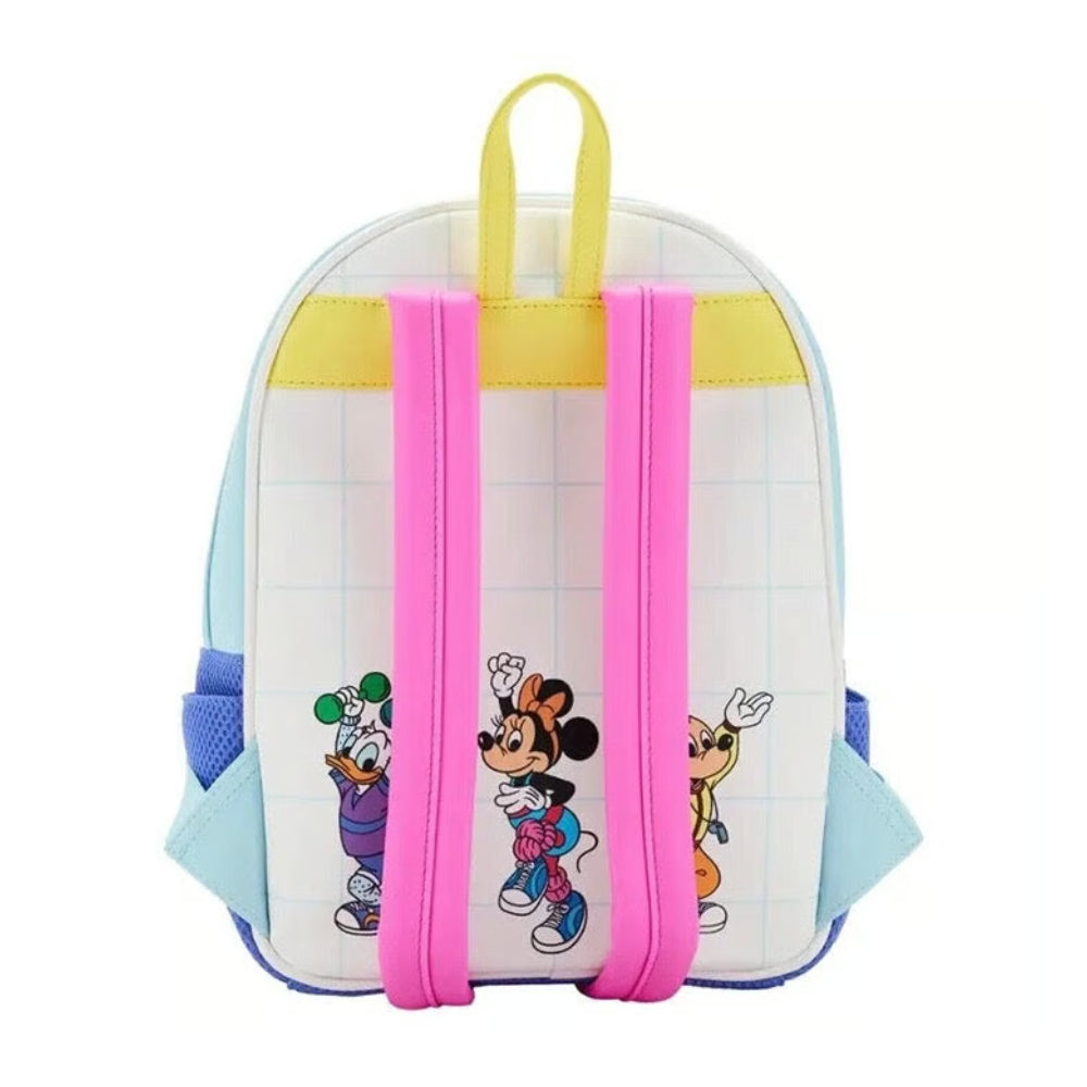 Loungefly Disney Mousercise Mini Backpack Bag