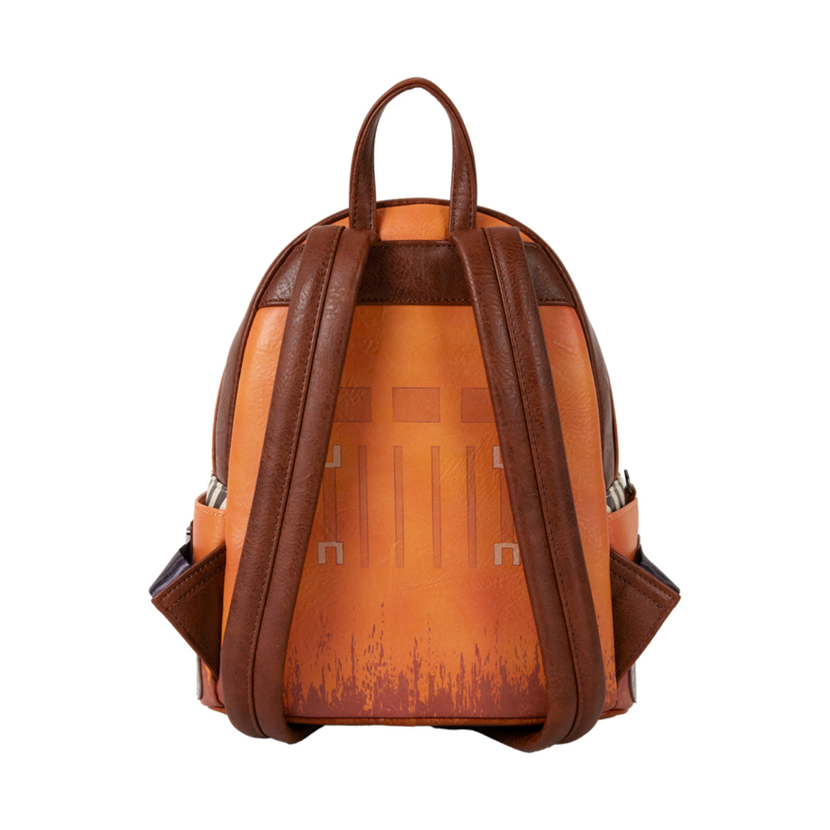 Loungefly Pixar Wall-E Cosplay Lentincular Mini Backpack with Coin Bag - Brown